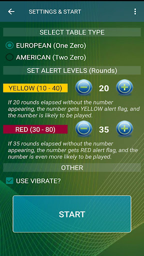 Android application Roulette Inside Number Counter screenshort