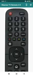 Hisense TV Remote IR