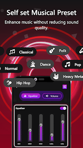 Music Player: Equalizer & Bass