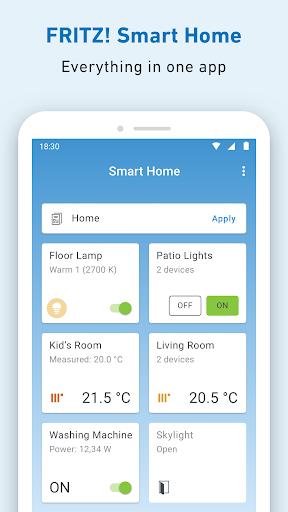 FRITZ!App Smart Home Screen 3