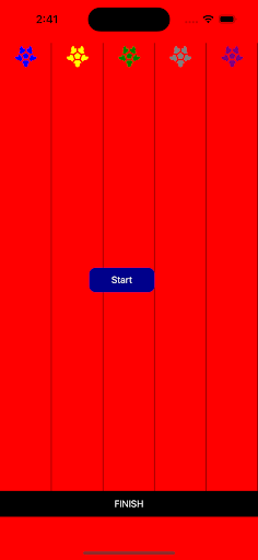 Android application Turtle Race screenshort