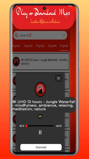 Music and video downloader Screen 2
