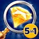 Hidden Objects Games - 5 in 1 - Androidアプリ