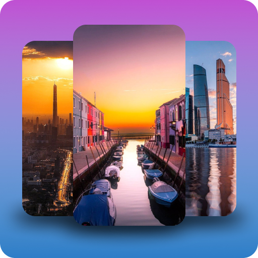 City wallpapers 4k backgrounds logo