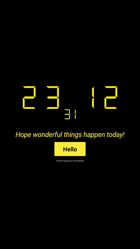 Hello Clock Screen 3