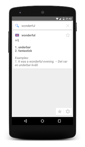 Lexin (Swedish Dictionary) Screen 3