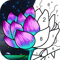 数で塗り絵 - 塗り絵ブック＆パズルゲーム Mod Apk