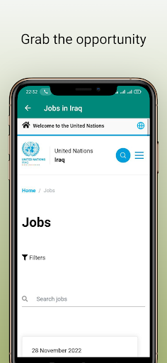 Iraq Jobs Hub Screen 3