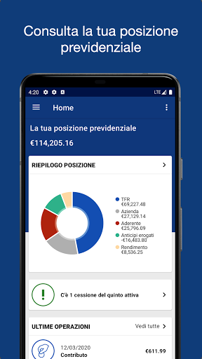 Android application Fondenergia screenshort