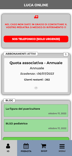Luca Online Screen 2