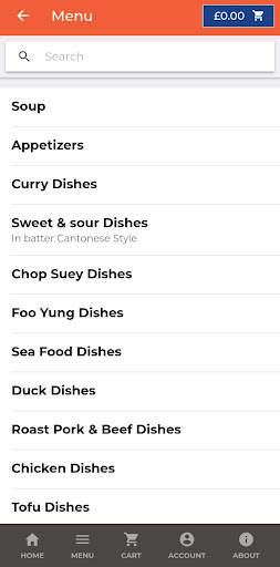 Wok Cuisine Takeaway Screen 2