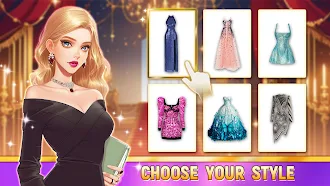 Game screenshot Fashion Star: スタイリッシュにドレスアップ mod apk