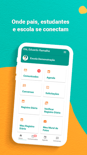 Android application Pluri Connect screenshort