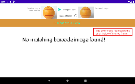 Color Codes digitized color to record and compare