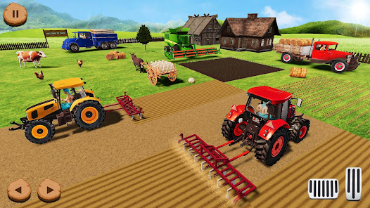 Farm Tractor Driving Simulator android-1mod screenshots 1