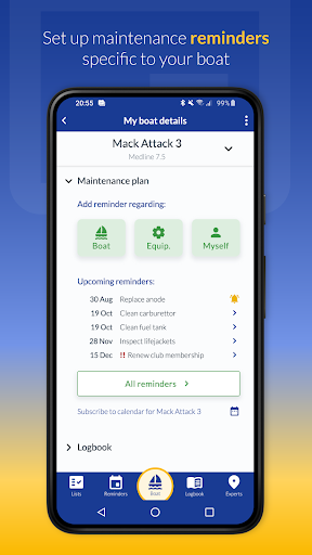 Ready4Sea: safe boating! Screen 2