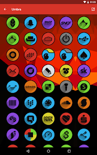 Umbra - Icon Pack Ekran görüntüsü