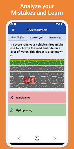 Utah Permit Practice Test Screen 3