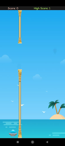 Android application UFO Game screenshort