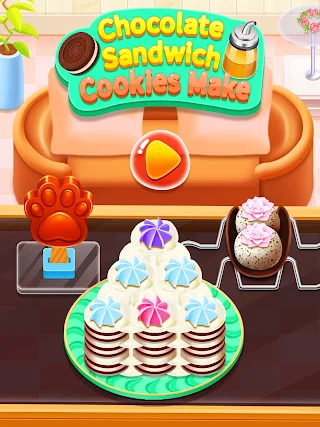 Chocolate Sandwich Cookies Mak - Screenshot 2