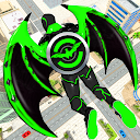 App herunterladen Flying Bat Robot Bike Game Installieren Sie Neueste APK Downloader