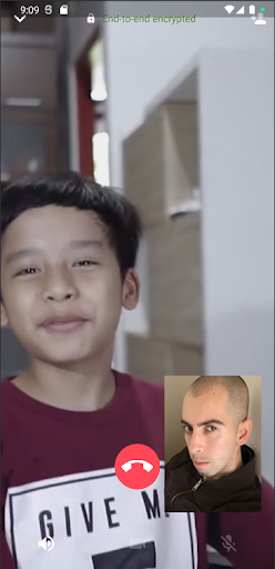 Fake Video Call Arinaga Family Screen 2