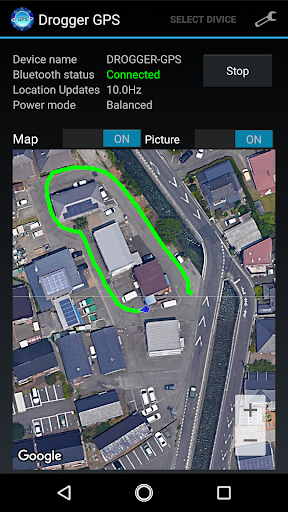 Drogger GPS Screen 3