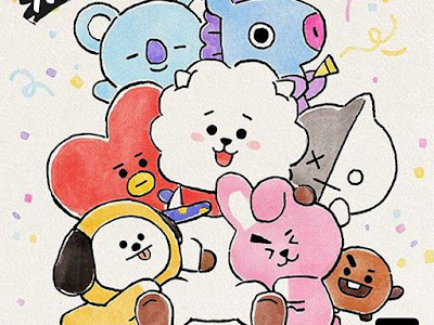 Bt21 スマホ キーボード 壁紙 可愛い 149356