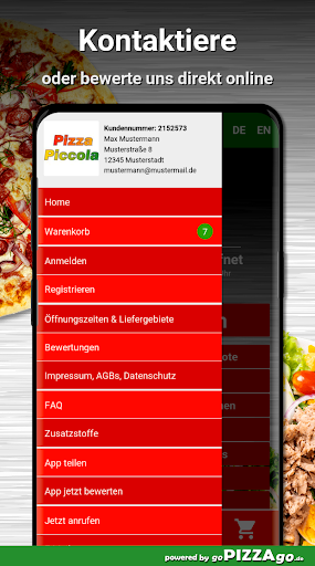 Pizza Piccola Bad Schönborn Screen 3