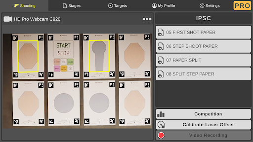 Android application iShooter screenshort