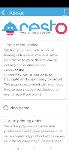 Resto Screen 3