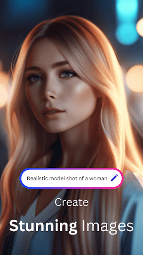 Android application Imagine & Create: CreatiVision screenshort