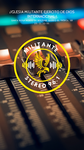 MILITANTE STEREO 96.1 FM Screen 3