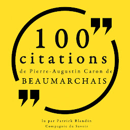 Obraz ikony: 100 citations de Pierre-Augustin Caron de Beaumarchais