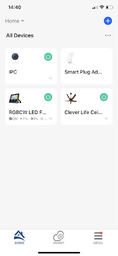 CleverLife Home Screen 3