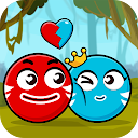 App herunterladen Red and Blue Ball: Cupid love Installieren Sie Neueste APK Downloader