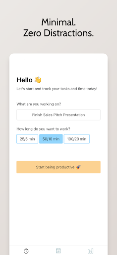 LizTime: Pomodoro Time Tracker Screen 3
