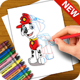 Learn to Draw Paw Puppy Patrol Easy icon