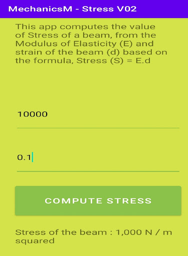 MechanicsM - Stress V02 Screen 2