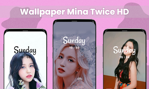 Captura de Pantalla 1 Mina Twice Wallpaper KPOP 4K android