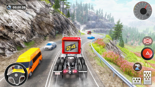 Truck Driving: Truck Games apkpoly screenshots 23
