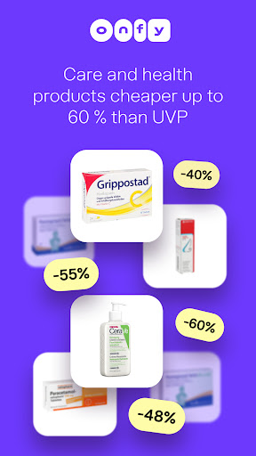 Android application Onfy: Pharmacy marketplace screenshort