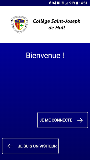 Android application Collège Saint-Joseph de Hull screenshort