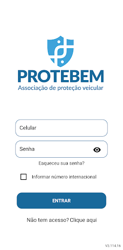 Android application Protebem Proteção Veicular screenshort