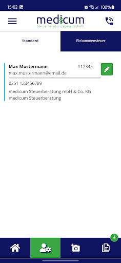 medicum Steuerberatung Ärzte Screen 2