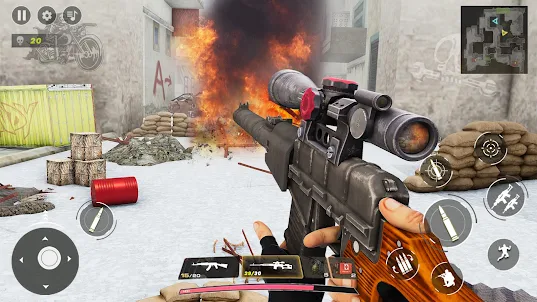 War Sniper 3D Shooter Gun Game