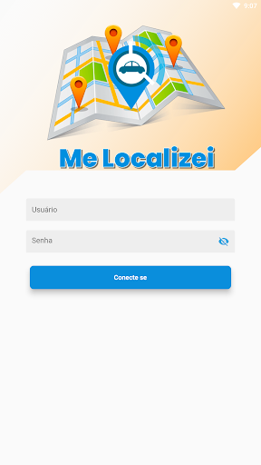 Android application Me Localizei screenshort
