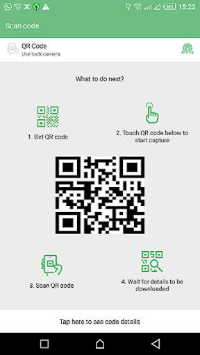 JAMB QR Scanner Screen 2