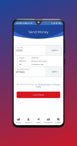 Nepal Remit Screen 2