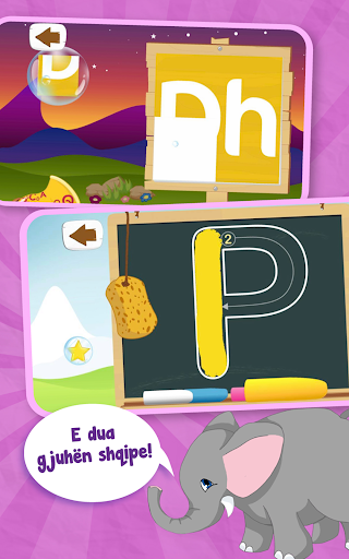 Screenshot of Alfabeti Shqip - Abetare ABC